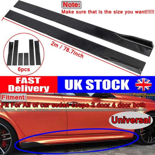 Gloss black car side - gloss,