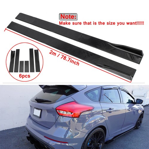 Car side skirts - 78.7",